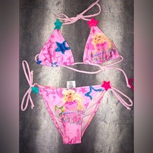 Kid’s BARBIE bikini bathing suit-sz. 4-6 y.o.-BNWT